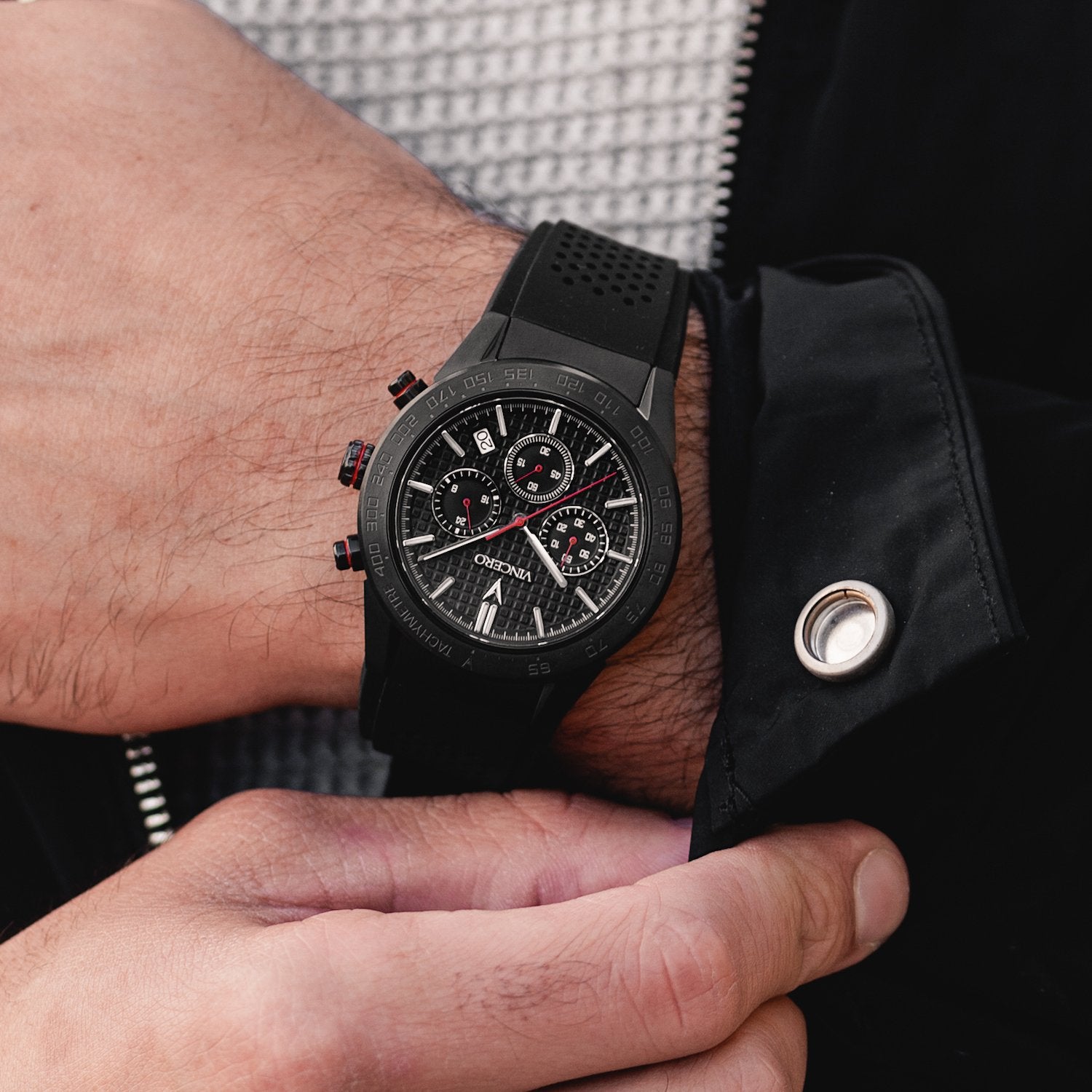 BLACK + RED